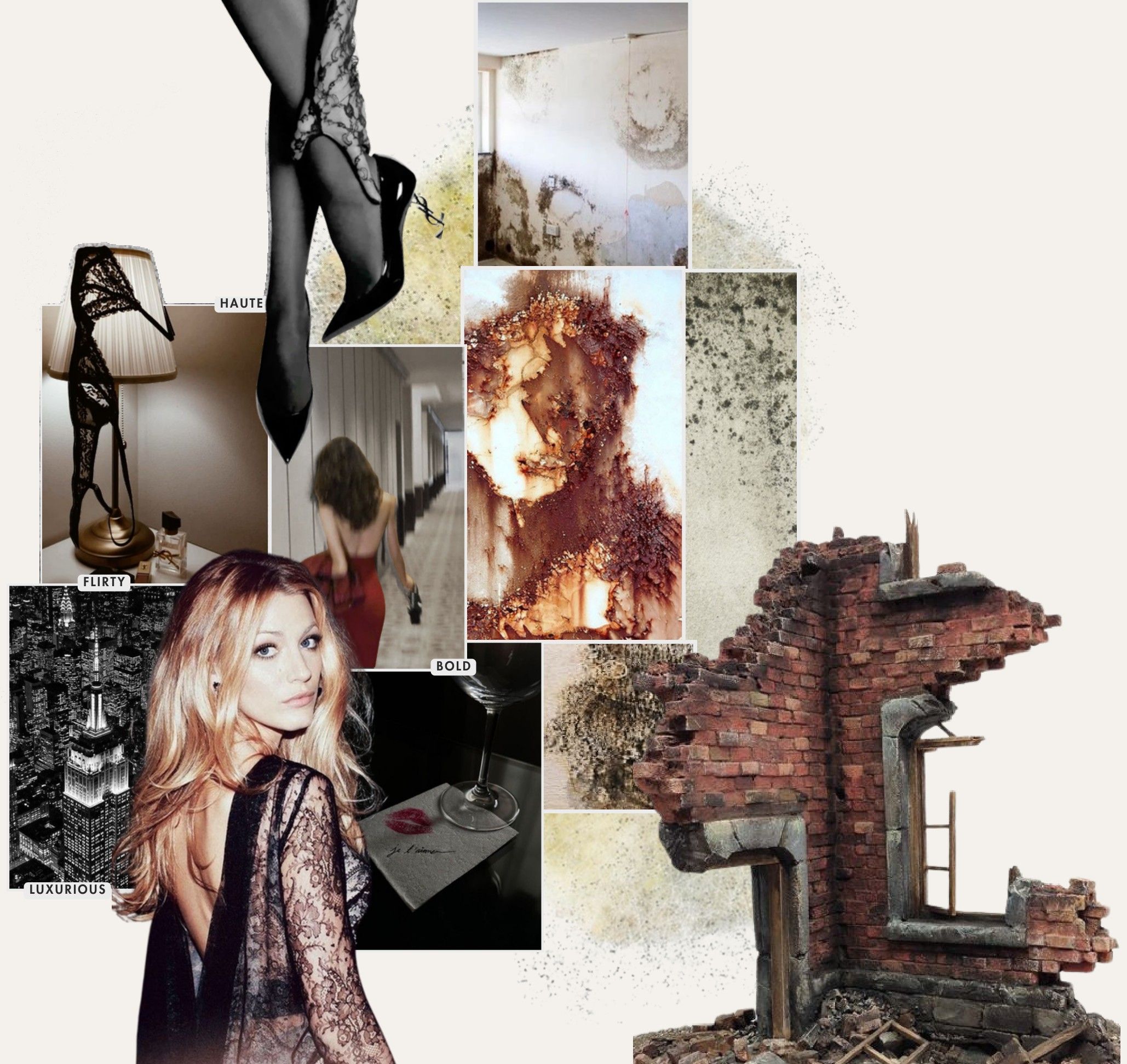 Moodboard: Inspiration: deteriorating infrastructure