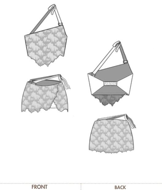 Embere: flats, front and back
