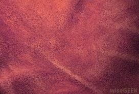 Knitted suede