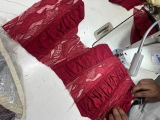Treadle appliqué + cutwork
